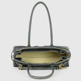 Italian Genuine Suede & Calf Leather Shoulder Bag 282615 - TAKEASY - Flyclothing LLC