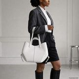 Italian Full-Grain Leather Tote Bag | Piacenza - TAKEASY - Flyclothing LLC