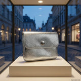Italian Genuine Metallic Suede Wallet | Assisi - TAKEASY - Flyclothing LLC