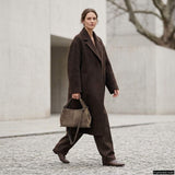 Italian Genuine Suede Shoulder Bag | Ferrara - TAKEASY - Flyclothing LLC