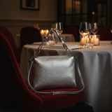 Italian Genuine Metallic Calf Leather Shoulder Bag 171551 - TAKEASY - Flyclothing LLC