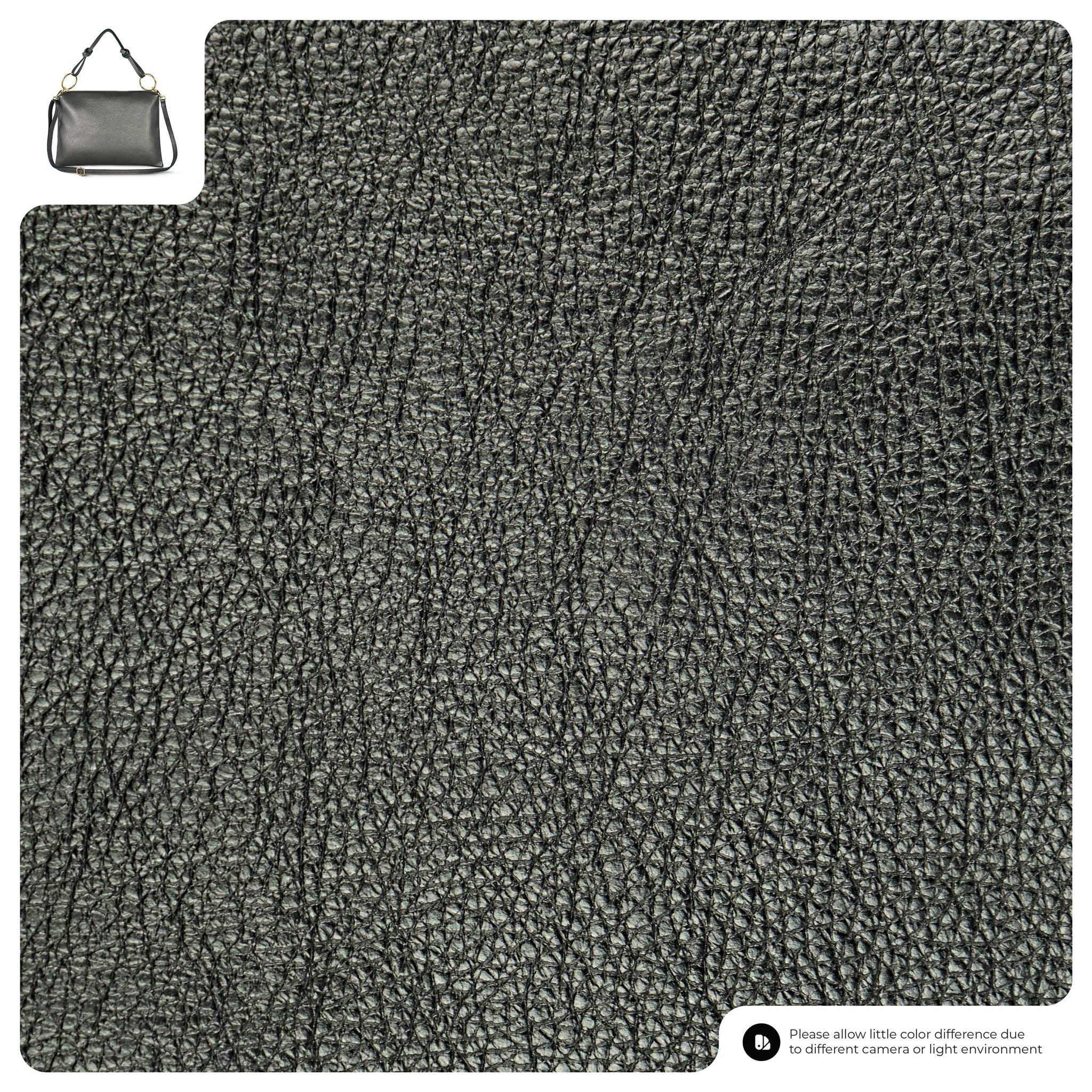 Italian Genuine Metallic Calf Leather Shoulder Bag 171551 - TAKEASY - Flyclothing LLC