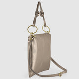 Italian Genuine Metallic Calf Leather Shoulder Bag 171551 - TAKEASY - Flyclothing LLC