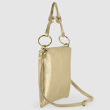 Italian Genuine Metallic Calf Leather Shoulder Bag 171551 - TAKEASY - Flyclothing LLC