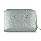 Italian Genuine Metallic Calf Leather Wallet 650988 - TAKEASY - Flyclothing LLC