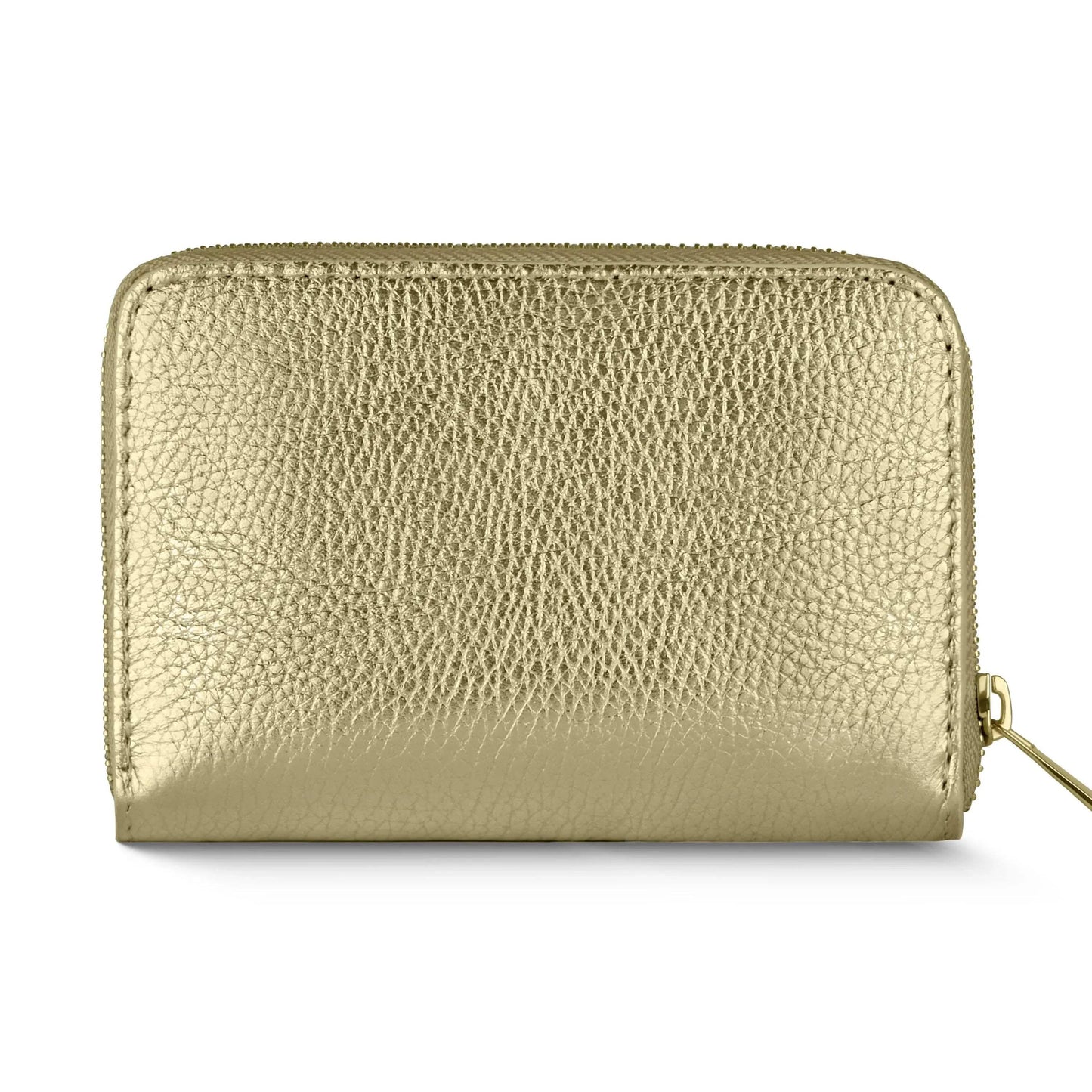 Italian Genuine Metallic Calf Leather Wallet 650988 - TAKEASY - Flyclothing LLC