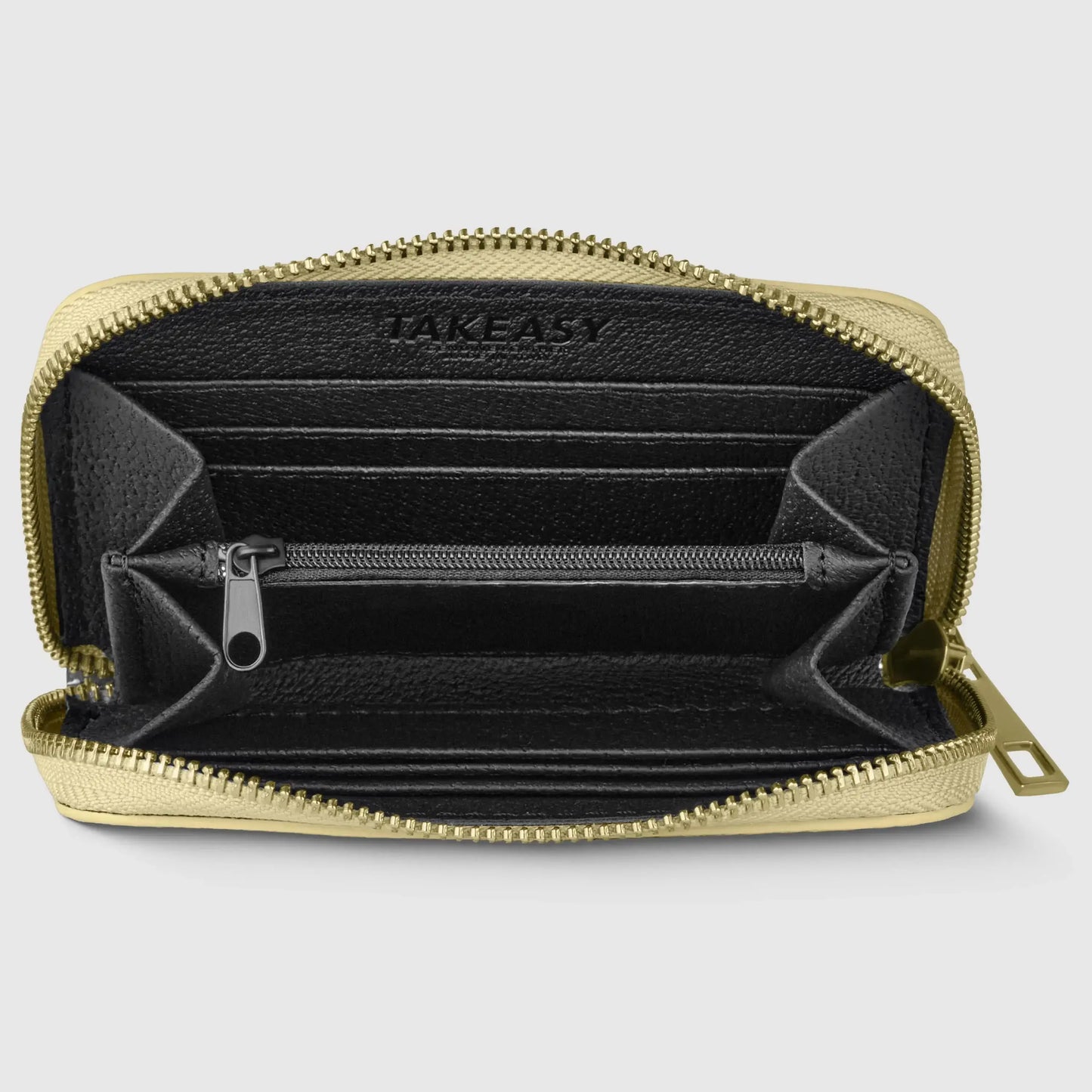 Italian Genuine Metallic Calf Leather Wallet 650988 - TAKEASY - Flyclothing LLC