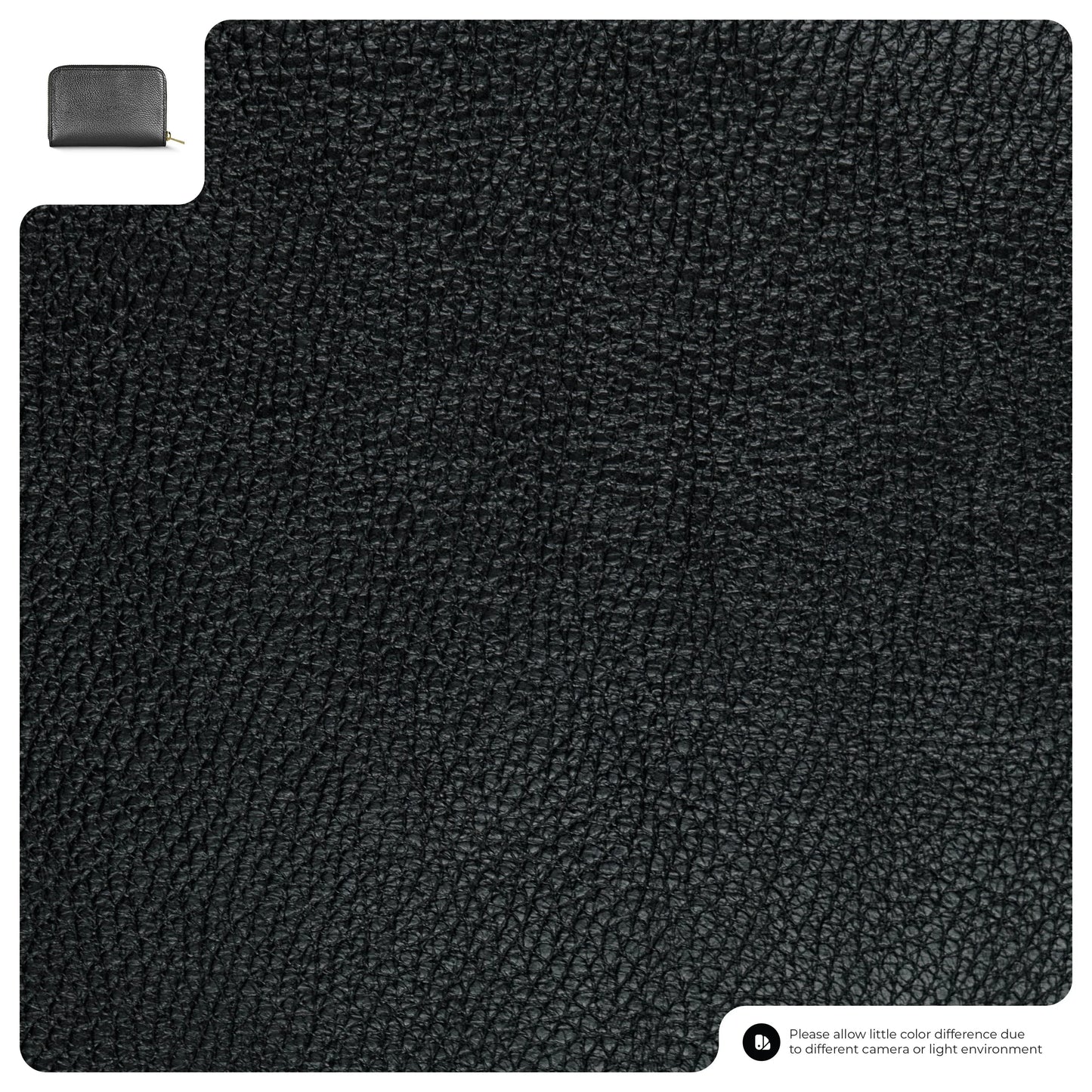 Metallic Calf Leather Wallet - TAKEASY - Flyclothing LLC