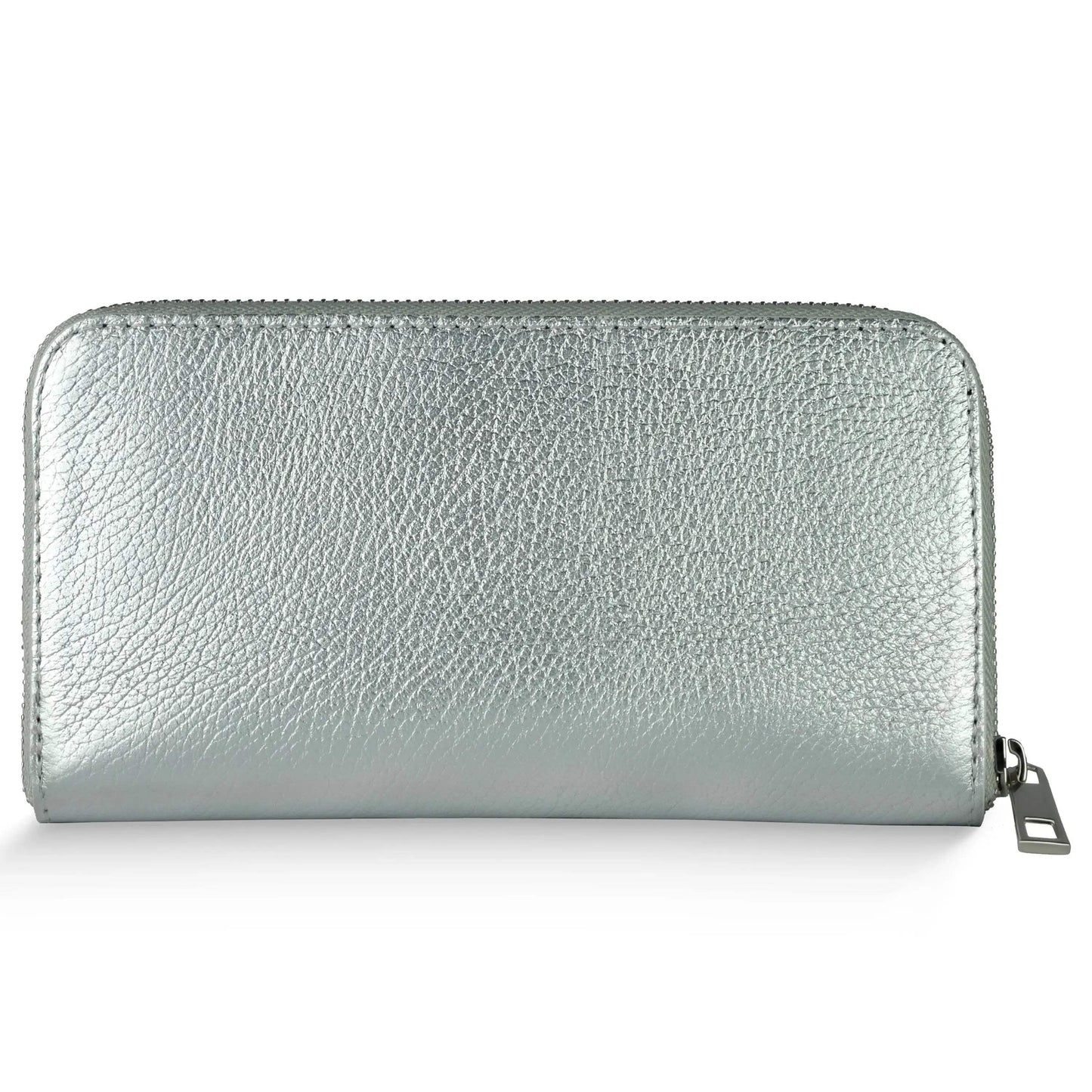 Italian Genuine Metallic Calf Leather Wallet 651088 - TAKEASY - Flyclothing LLC