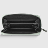 Italian Genuine Metallic Calf Leather Wallet 651088 - TAKEASY - Flyclothing LLC