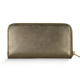 Italian Genuine Metallic Calf Leather Wallet 651088 - TAKEASY - Flyclothing LLC