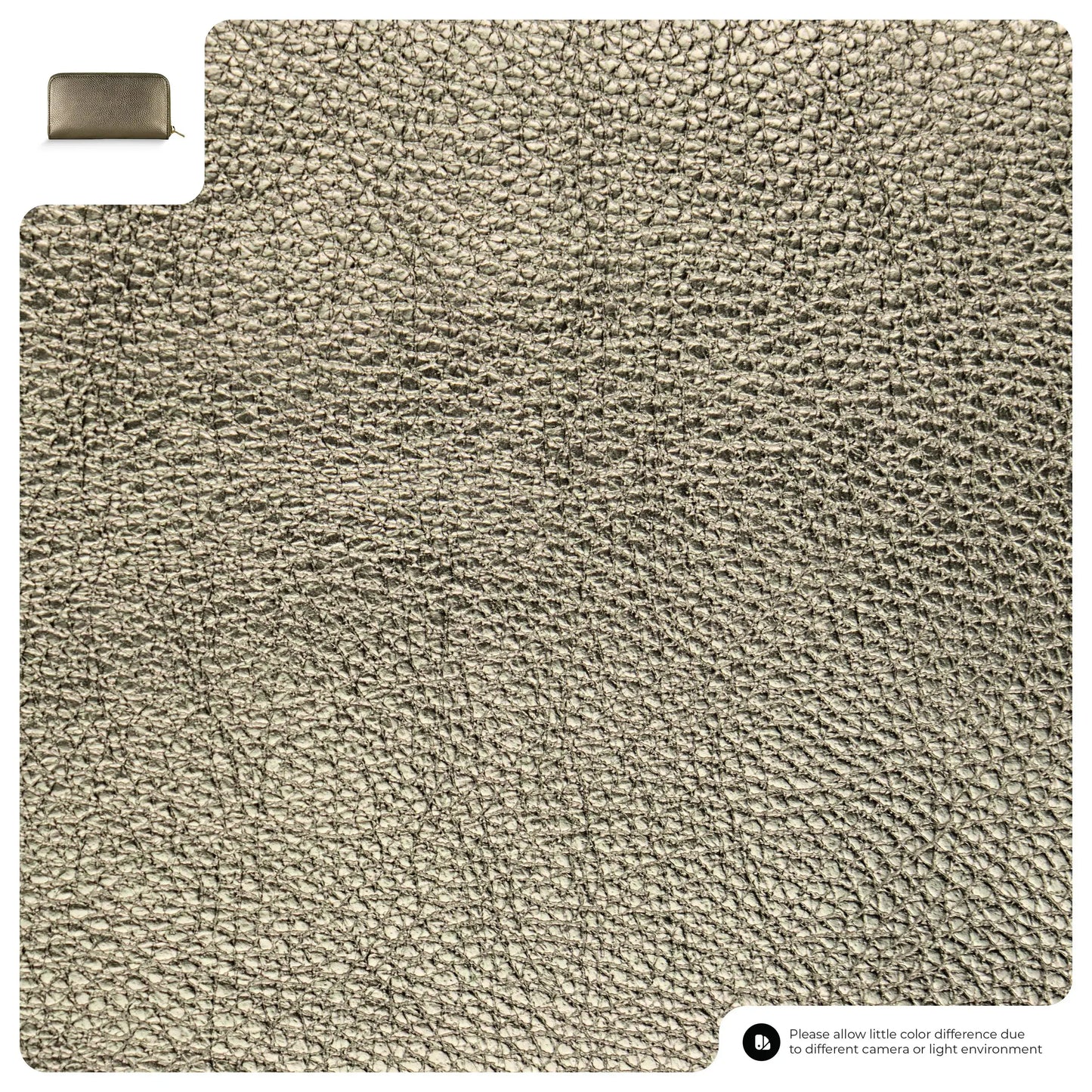 Italian Genuine Metallic Calf Leather Wallet 651088 - TAKEASY - Flyclothing LLC