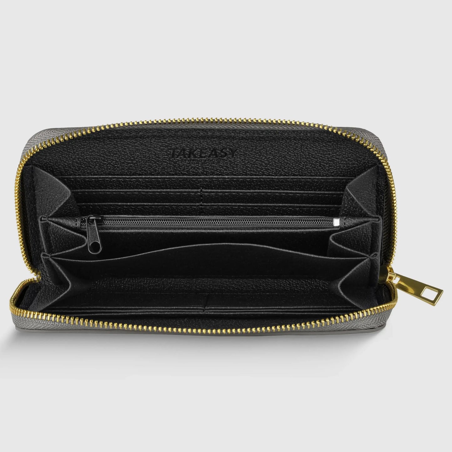 Italian Genuine Metallic Calf Leather Wallet 651088 - TAKEASY - Flyclothing LLC