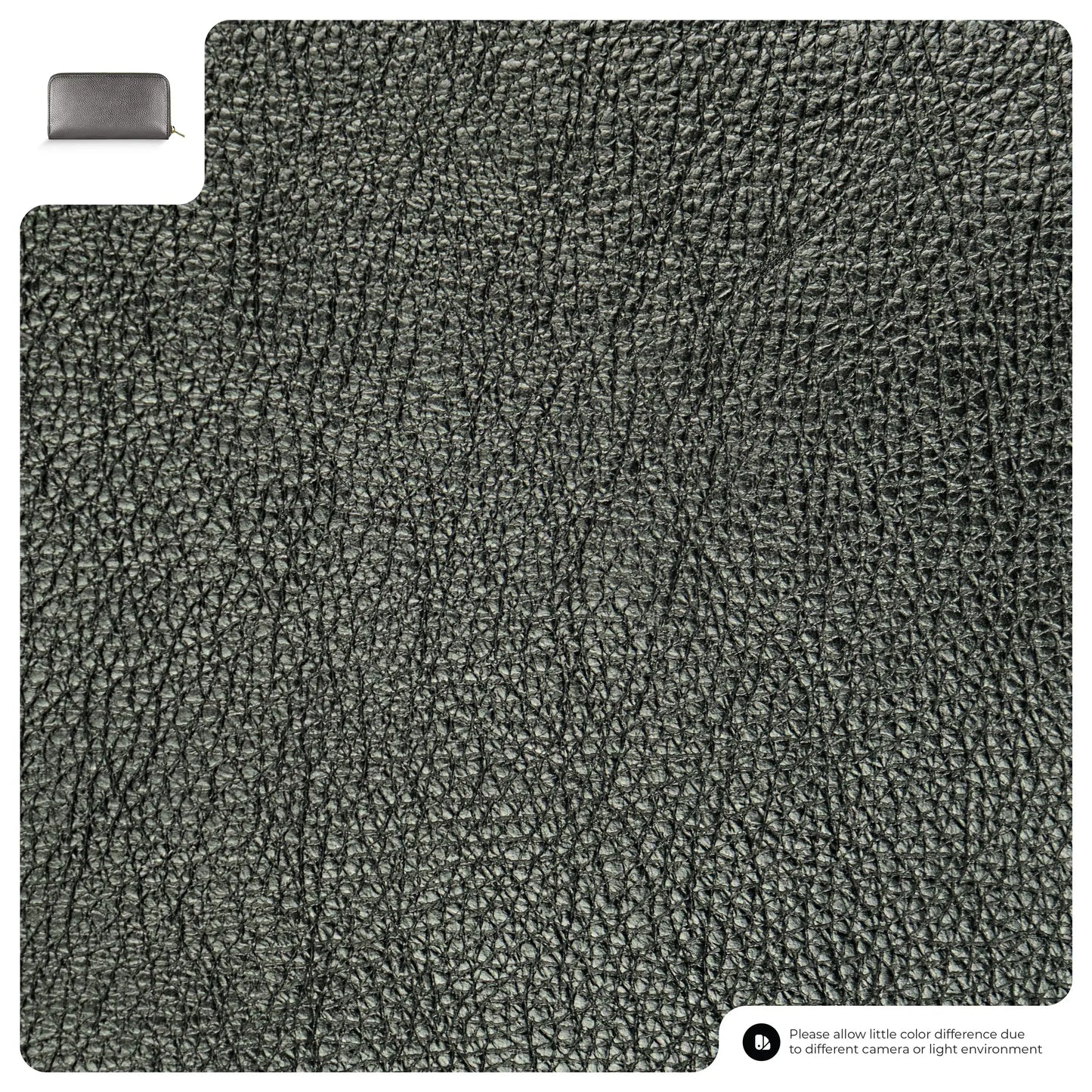 Italian Genuine Metallic Calf Leather Wallet 651088 - TAKEASY - Flyclothing LLC