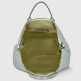 Italian Genuine Metallic Suede Top-Handle Bag 112334 - TAKEASY - Flyclothing LLC
