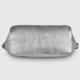 Italian Genuine Metallic Suede Top-Handle Bag 112334 - TAKEASY - Flyclothing LLC