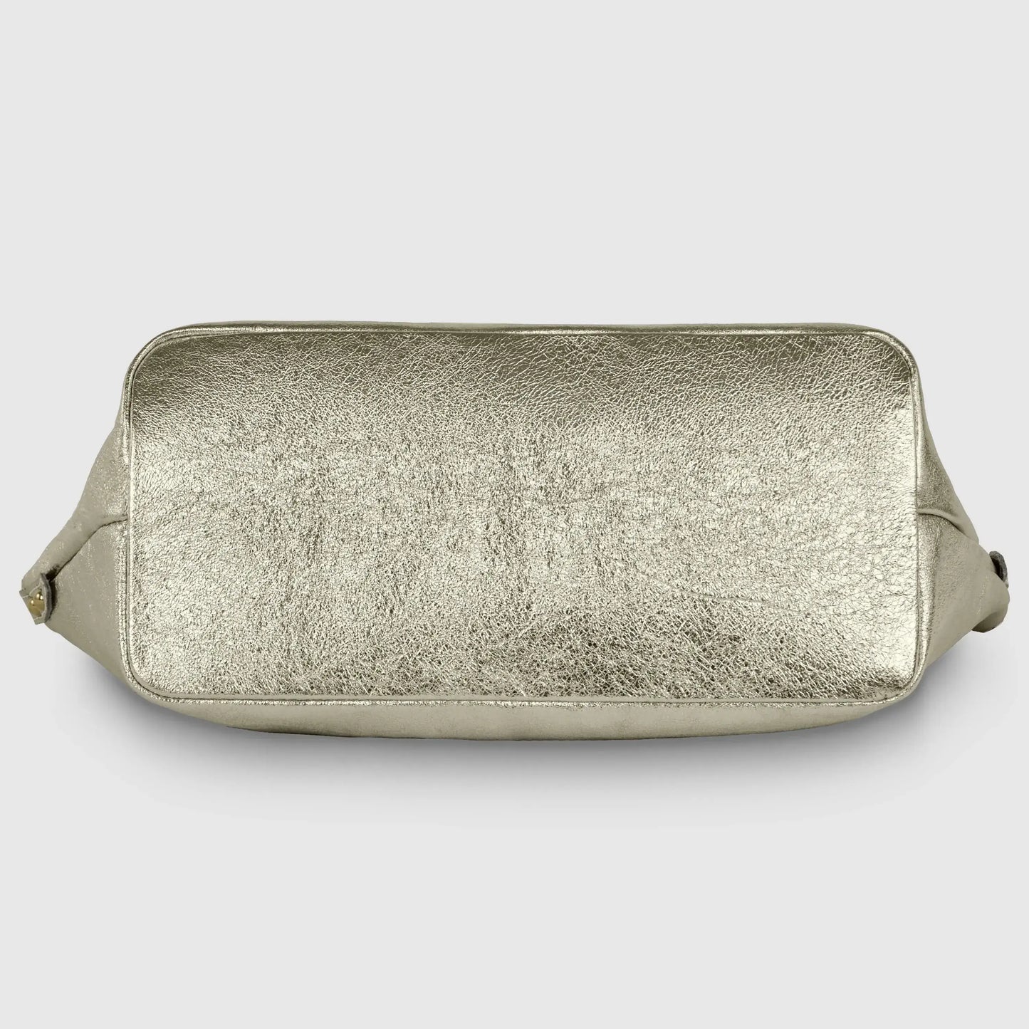 Italian Genuine Metallic Suede Top-Handle Bag 112334 - TAKEASY - Flyclothing LLC