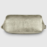 Italian Genuine Metallic Suede Top-Handle Bag 112334 - TAKEASY - Flyclothing LLC