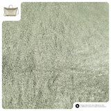 Italian Genuine Metallic Suede Top-Handle Bag 112334 - TAKEASY - Flyclothing LLC