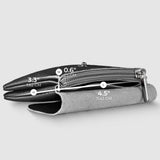 Italian Genuine Metallic Suede Wallet | Assisi - TAKEASY - Flyclothing LLC