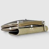 Italian Genuine Metallic Suede Wallet | Assisi - TAKEASY - Flyclothing LLC
