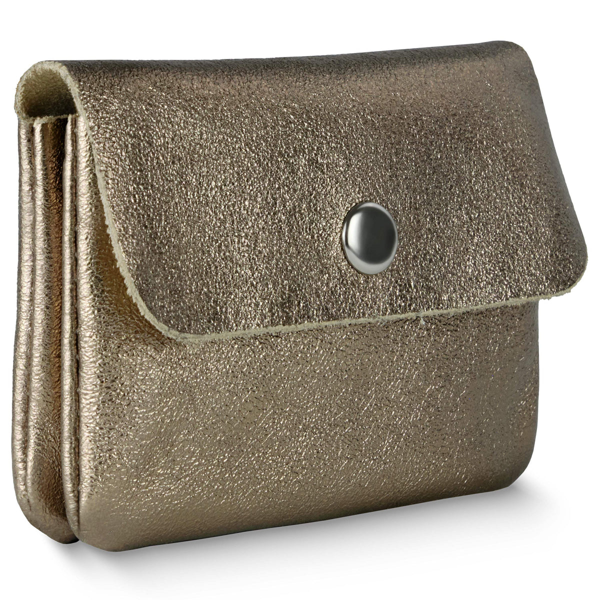 Italian Genuine Metallic Suede Wallet | Assisi - TAKEASY - Flyclothing LLC
