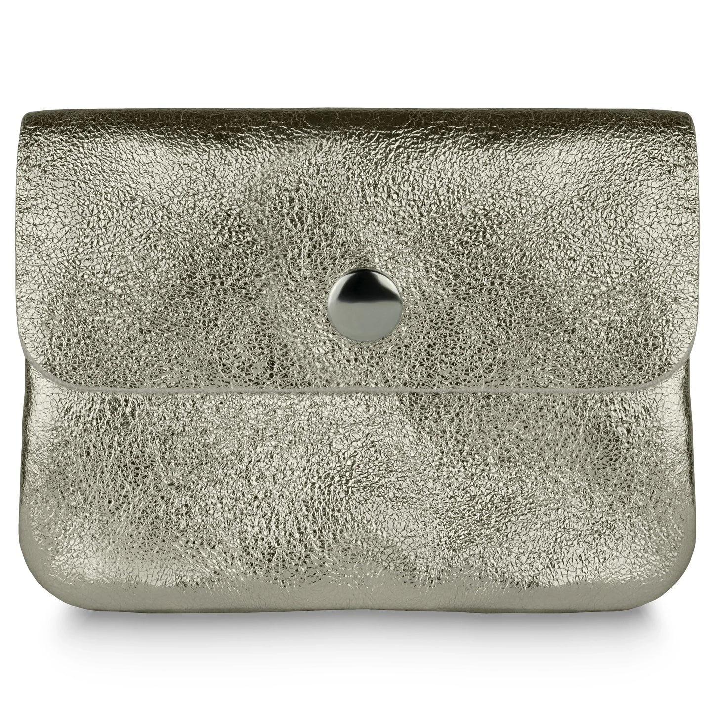 Metallic Suede Leather Wallet - TAKEASY - Flyclothing LLC