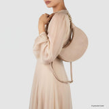 Italian Genuine Suede & Calf Leather Shoulder Bag 222024 - TAKEASY - Flyclothing LLC