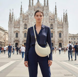 Italian Genuine Suede & Calf Leather Shoulder Bag 222024 - TAKEASY - Flyclothing LLC