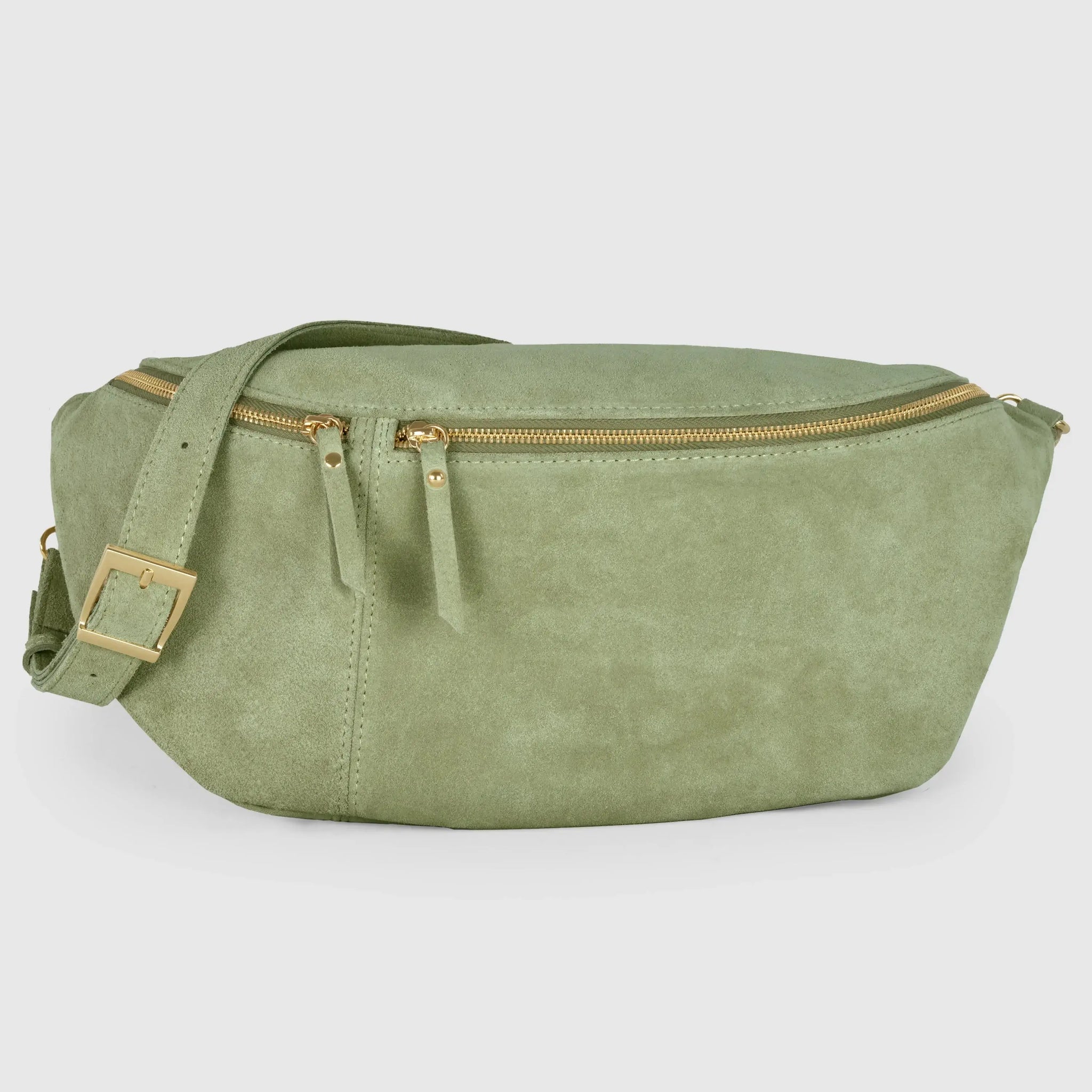 Italian Genuine Suede Crossbody Bag 211955 - TAKEASY - Flyclothing LLC