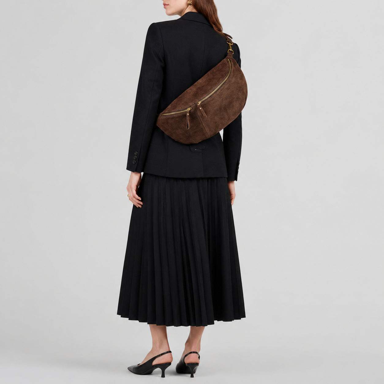 Italian Genuine Suede Crossbody Bag 211955 - TAKEASY - Flyclothing LLC