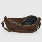 Italian Genuine Suede Crossbody Bag 211955 - TAKEASY - Flyclothing LLC