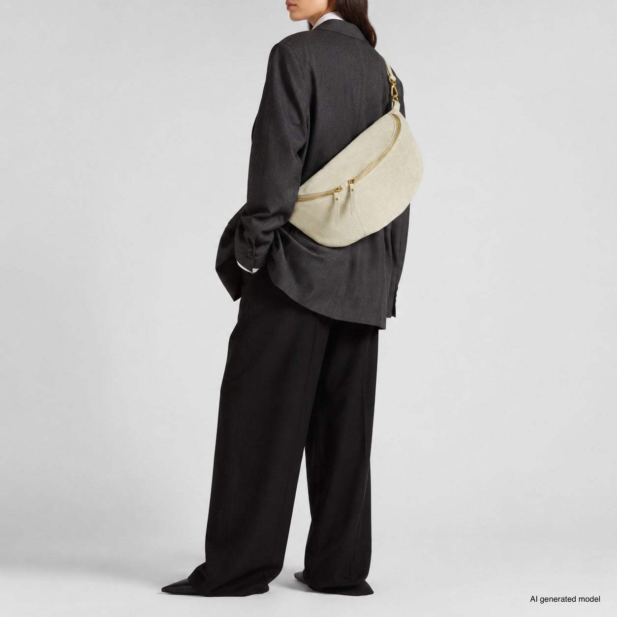 Italian Genuine Suede Crossbody Bag 211955 - TAKEASY - Flyclothing LLC