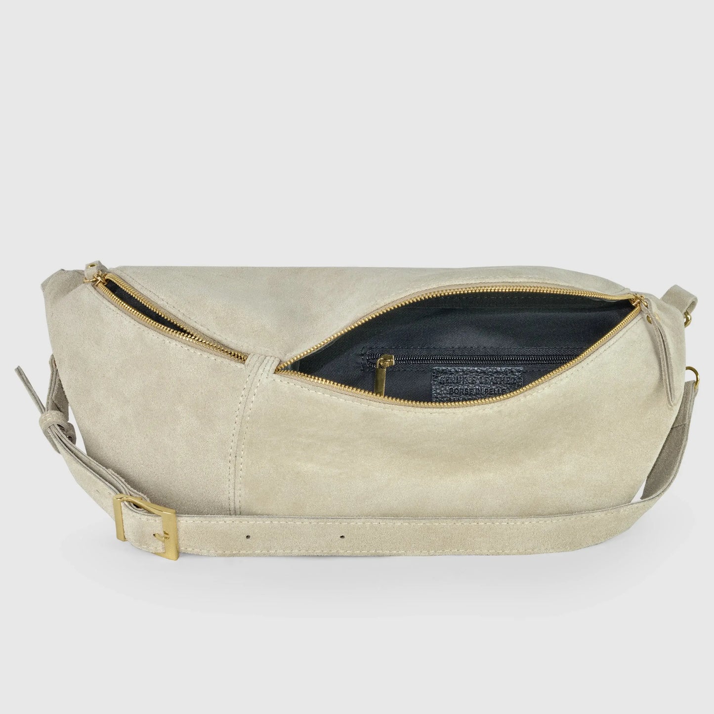 Italian Genuine Suede Crossbody Bag 211955 - TAKEASY - Flyclothing LLC