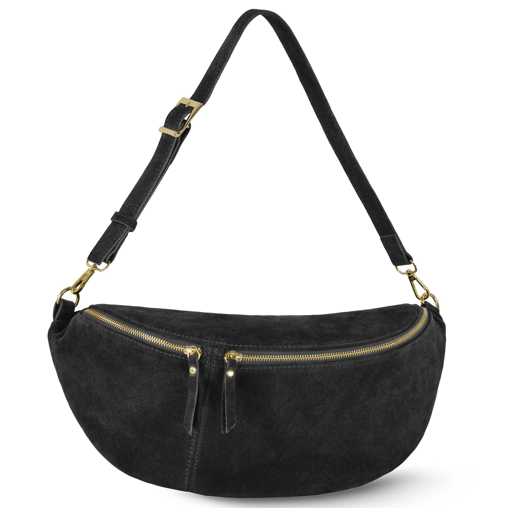 Italian Genuine Suede Crossbody Bag 211955 - TAKEASY - Flyclothing LLC