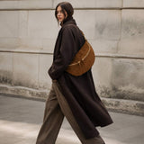 Italian Genuine Suede Crossbody Bag 211955 - TAKEASY - Flyclothing LLC