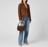 Italian Genuine Suede Crossbody Bag 242265 - TAKEASY - Flyclothing LLC