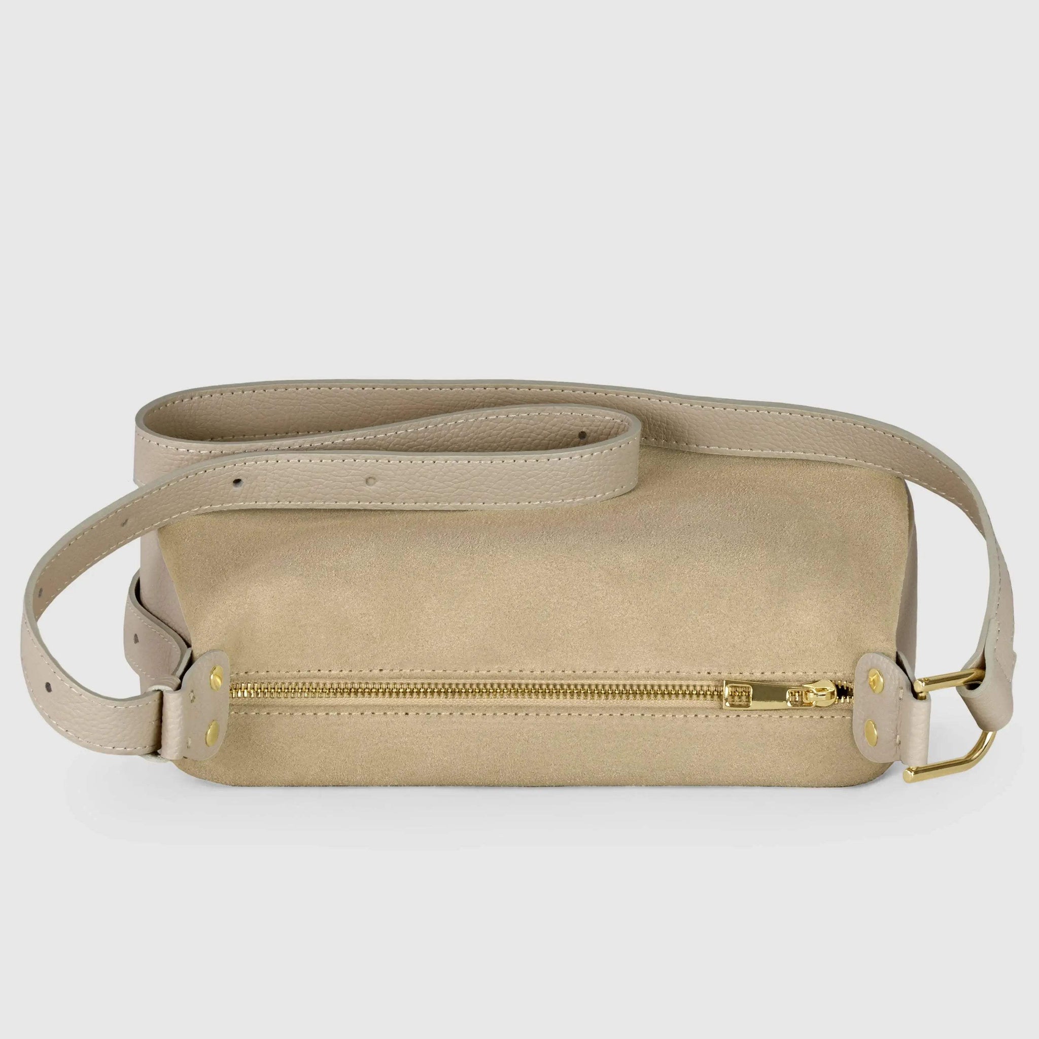 Italian Genuine Suede Crossbody Bag 242265 - TAKEASY - Flyclothing LLC