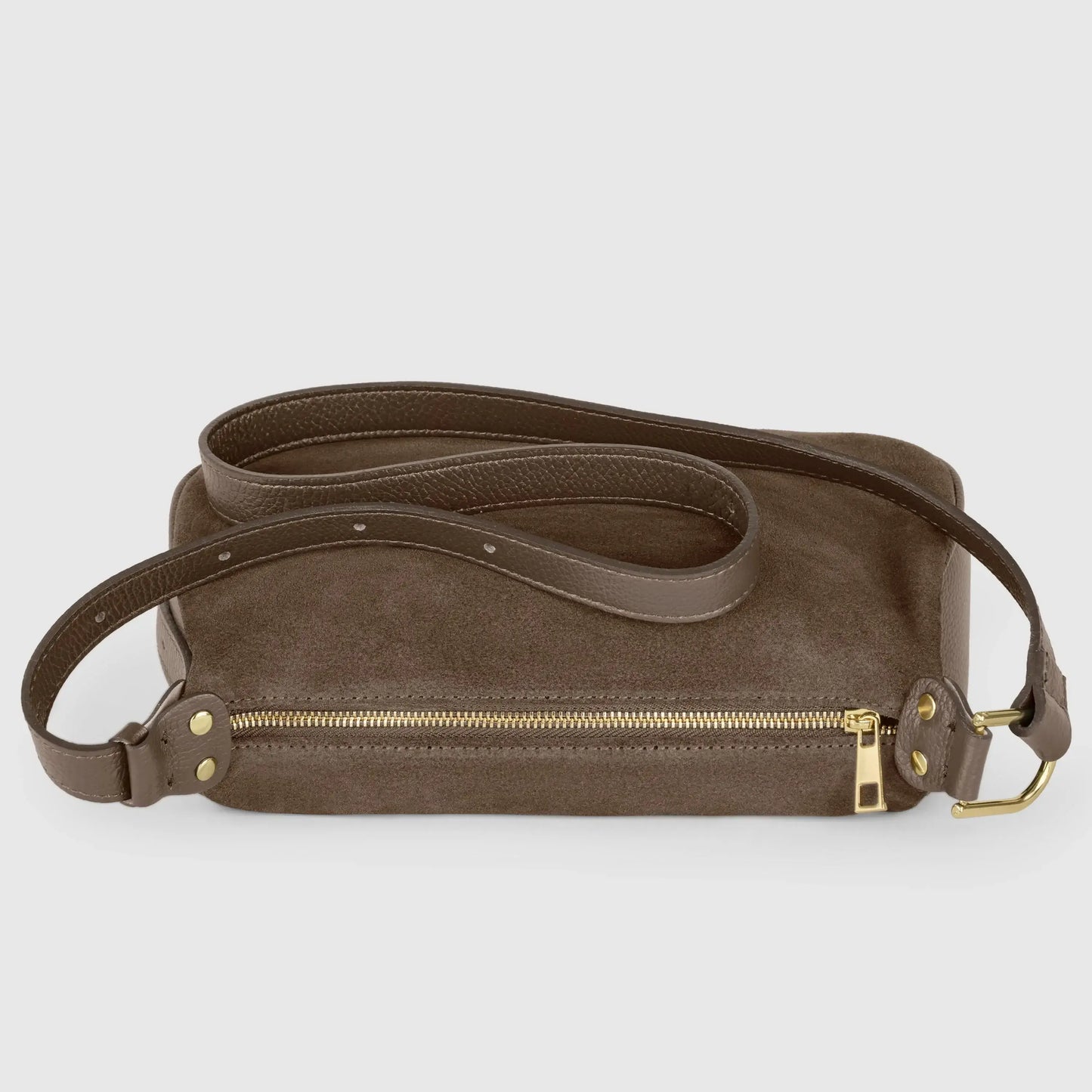 Italian Genuine Suede Crossbody Bag 242265 - TAKEASY - Flyclothing LLC