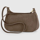 Italian Genuine Suede Crossbody Bag 242265 - TAKEASY - Flyclothing LLC