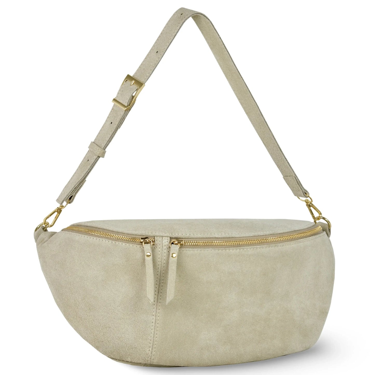 Italian Genuine Suede Crossbody Bag 211955 - TAKEASY - Flyclothing LLC