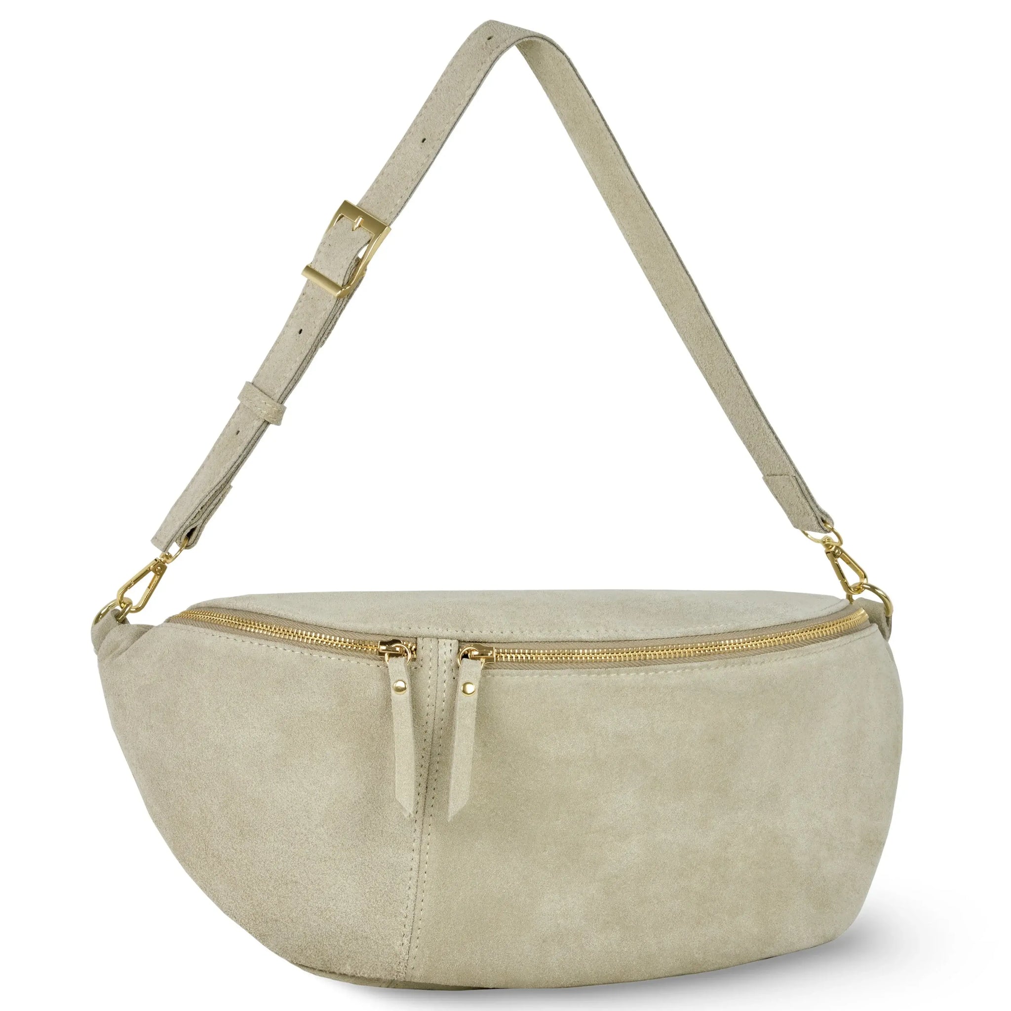 Italian Genuine Suede Crossbody Bag 211955 - TAKEASY - Flyclothing LLC