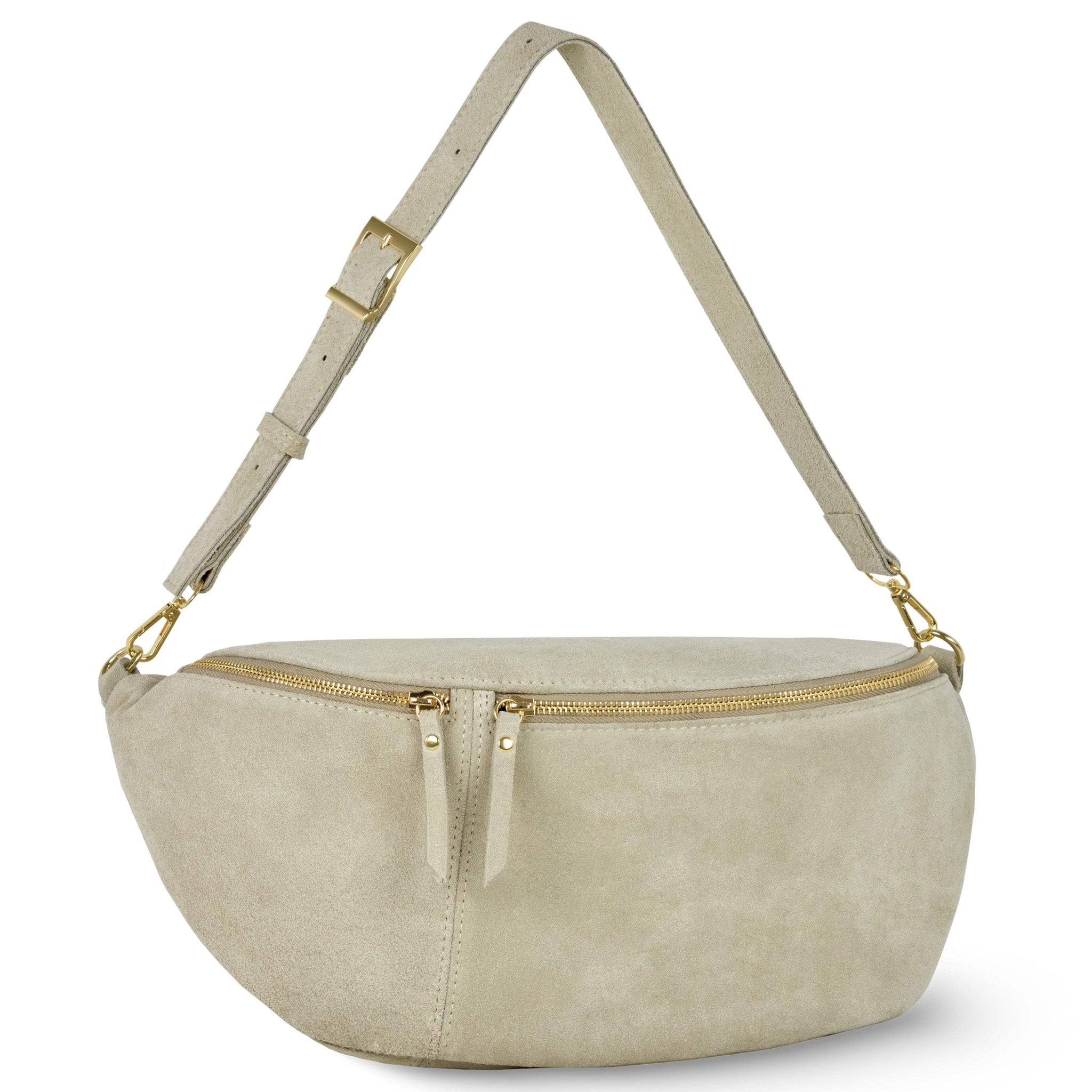 Italian Genuine Suede Crossbody Bag 211955 - TAKEASY - Flyclothing LLC