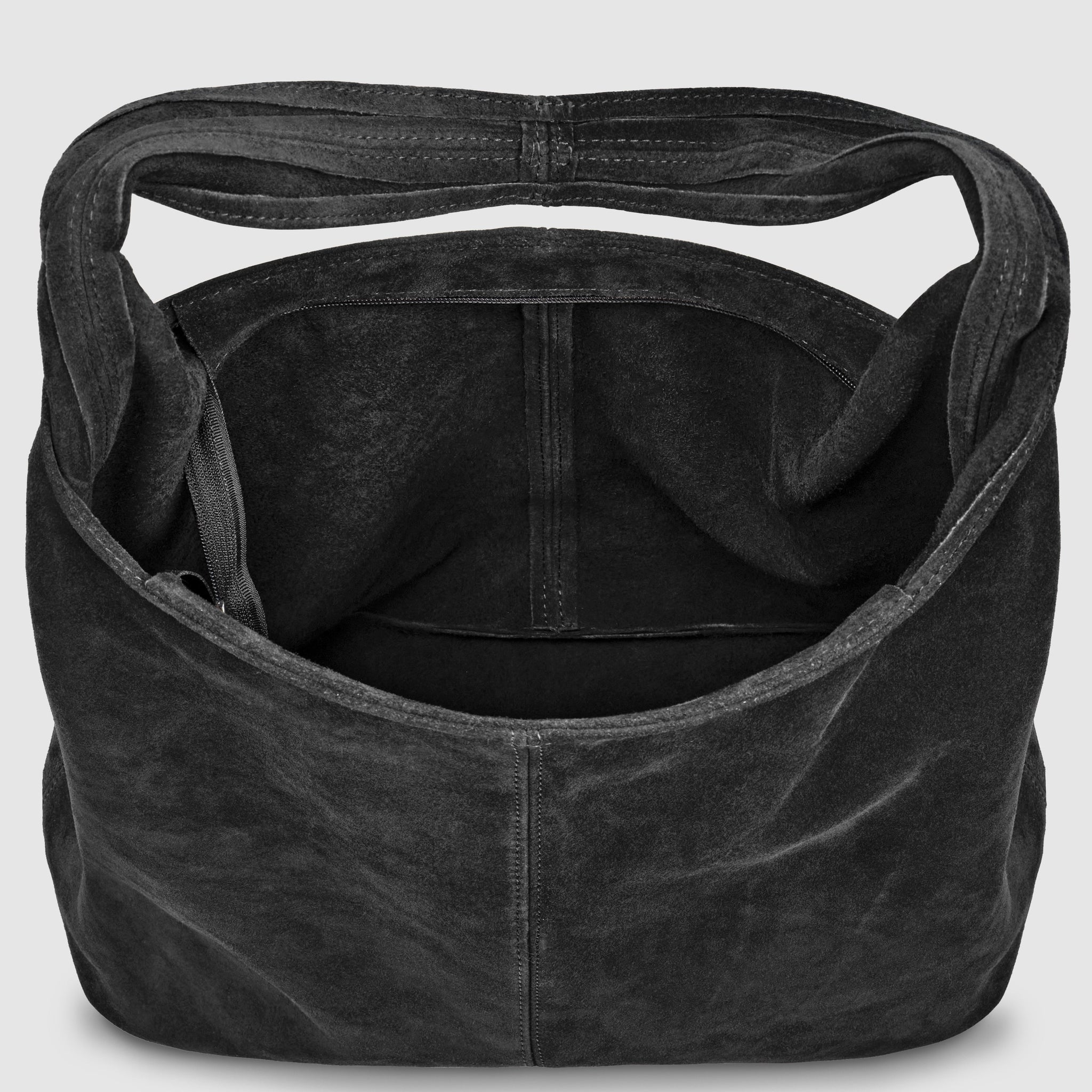 Italian Genuine Suede Hobo Bag 011943 - TAKEASY - Flyclothing LLC