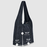 Italian Genuine Suede Hobo Bag 011943 - TAKEASY - Flyclothing LLC