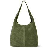 Italian Genuine Suede Hobo Bag 011943 - TAKEASY - Flyclothing LLC