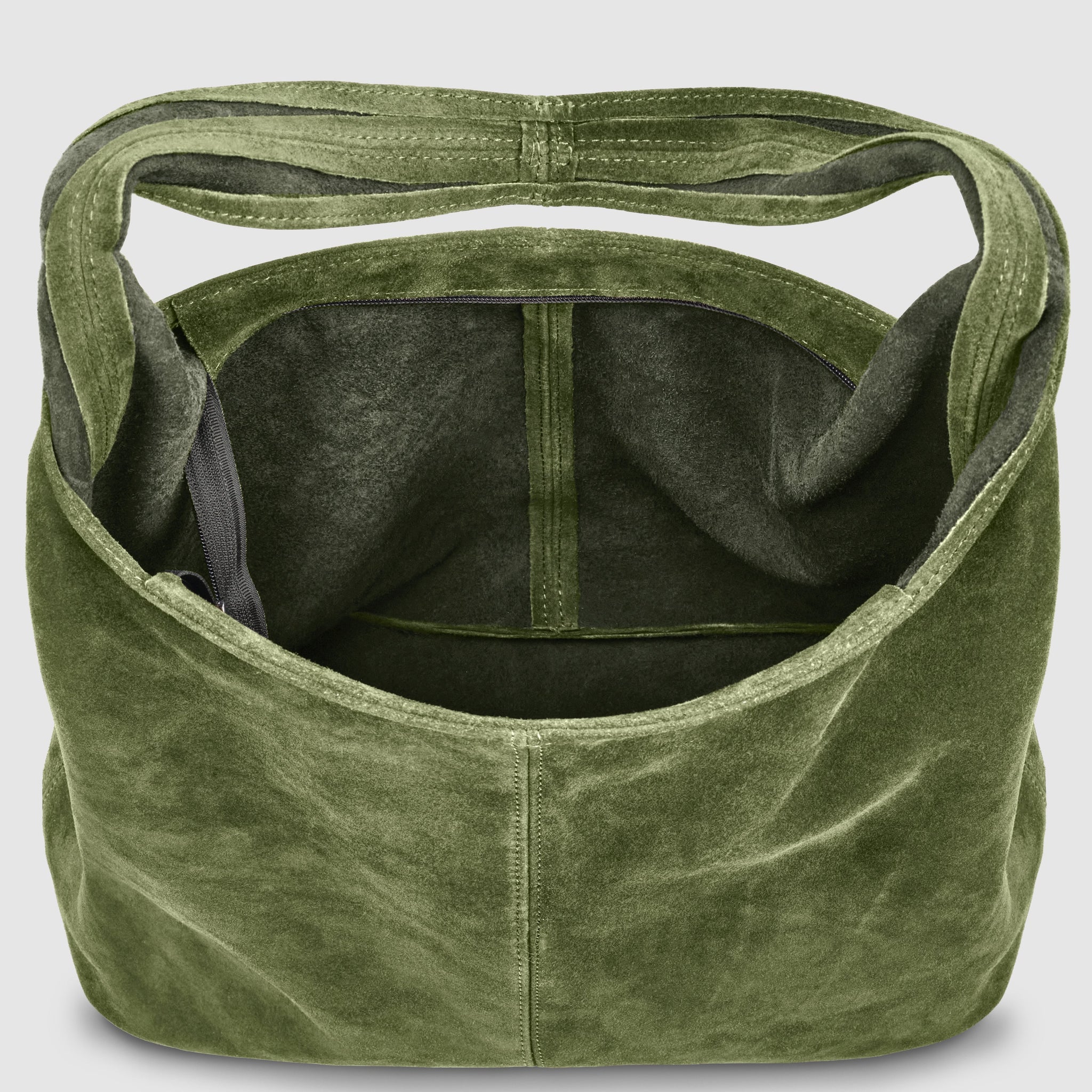 Italian Genuine Suede Hobo Bag 011943 - TAKEASY - Flyclothing LLC