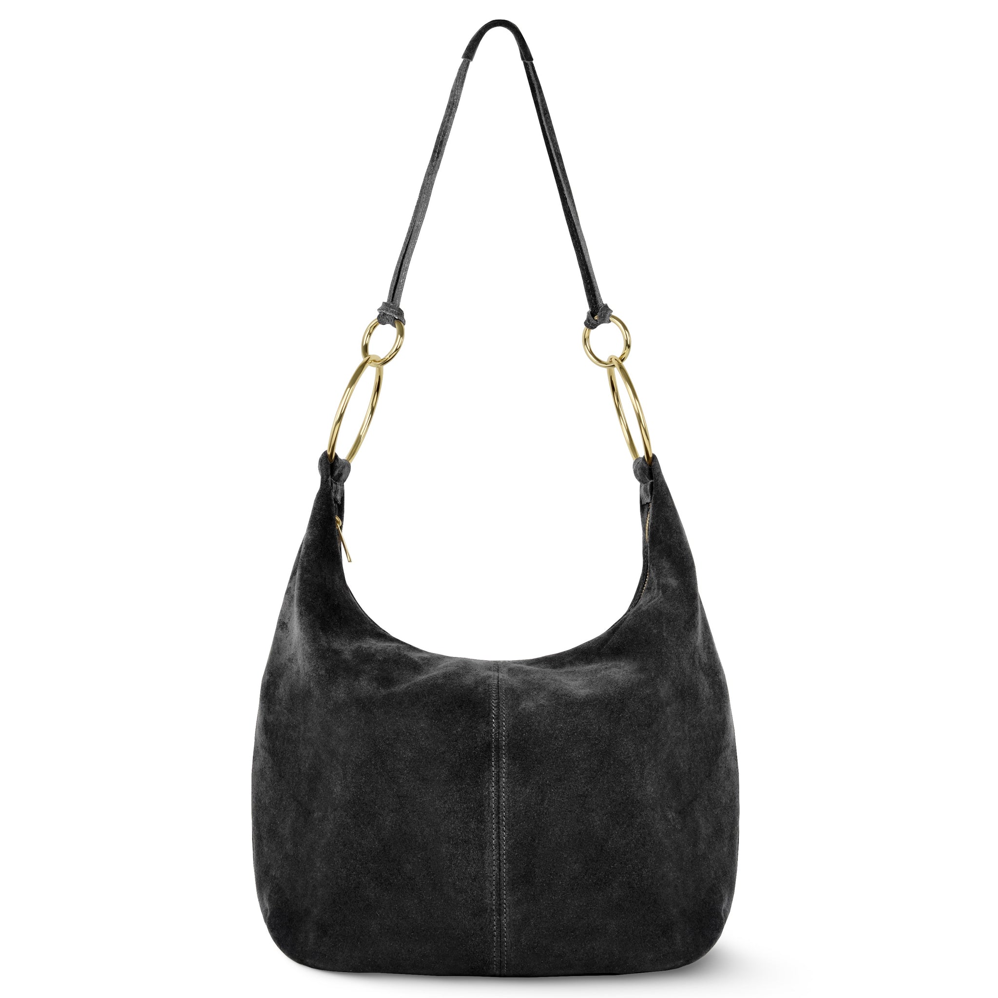 Italian Genuine Suede Hobo Bag 272510 - TAKEASY - Flyclothing LLC