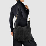 Italian Genuine Suede Hobo Bag 272510 - TAKEASY - Flyclothing LLC