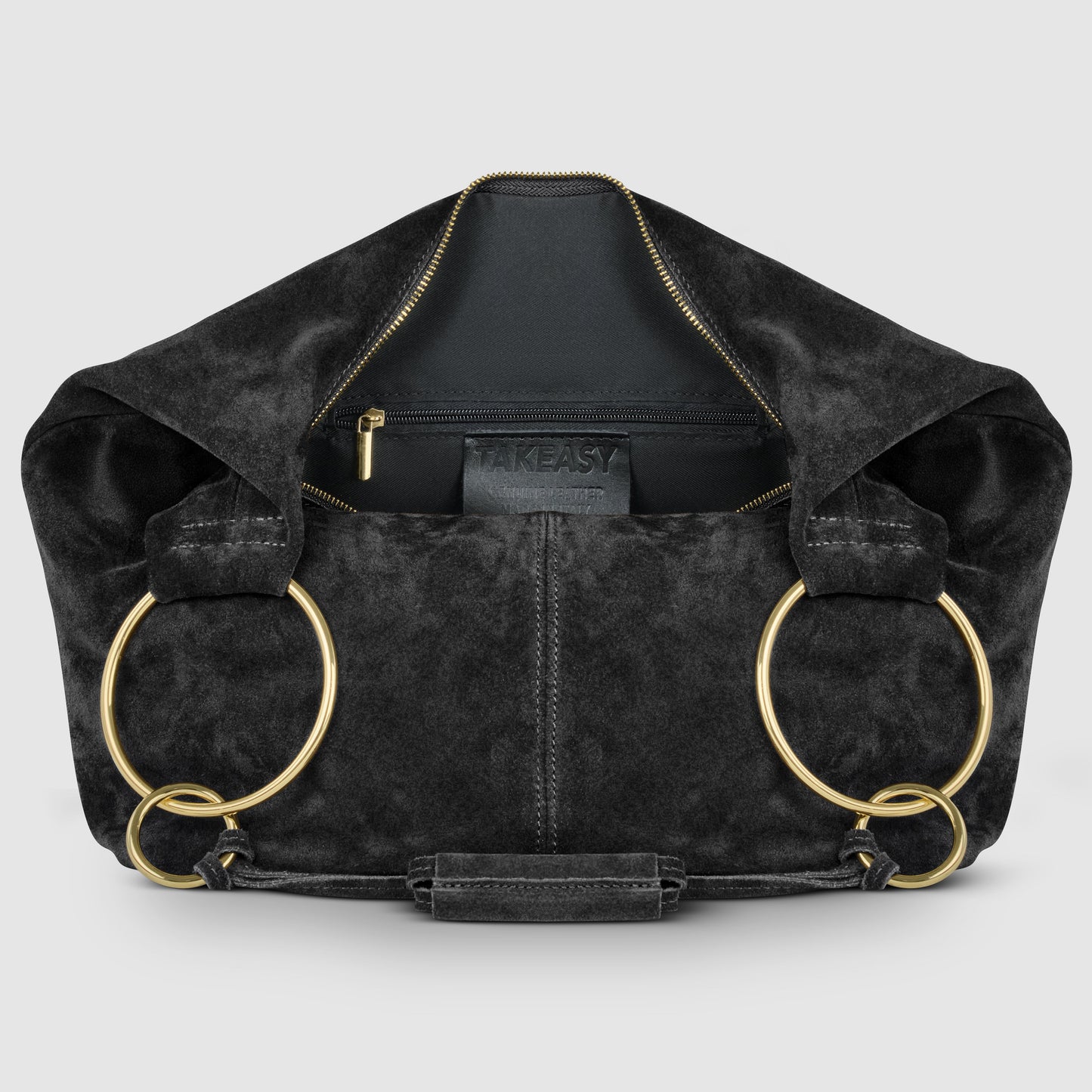 Italian Genuine Suede Hobo Bag 272510 - TAKEASY - Flyclothing LLC